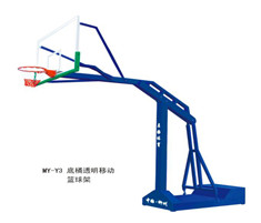 底桶透明移动篮球架CG-Y3