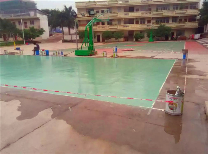 岑溪硅pu塑胶球场 