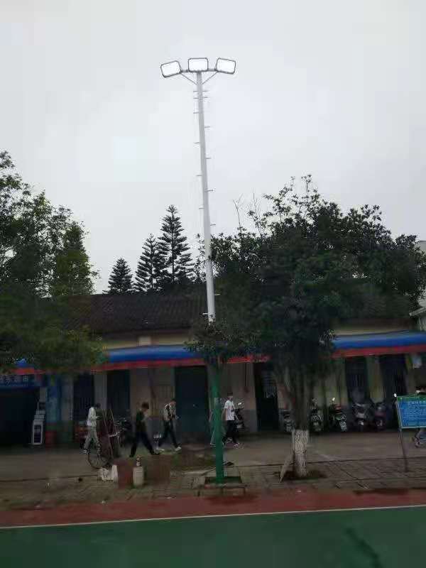 柳州市沙塘镇广西农牧工程学校订制款10米球场灯光安装 柳州市沙塘镇广西农牧工程学校订制款10米球场灯光安装