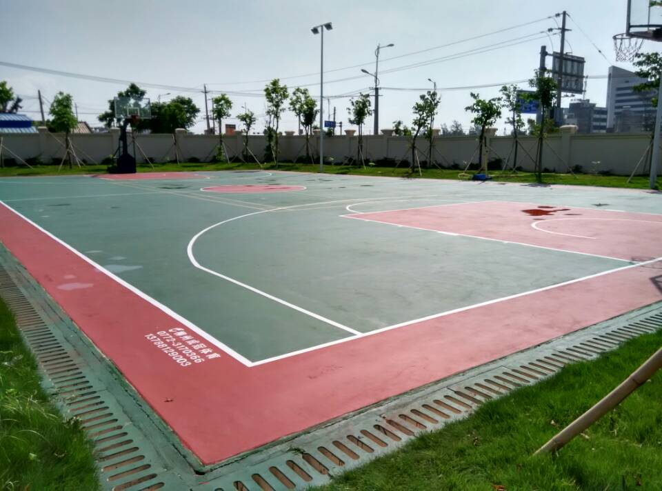 硅PU球场材料