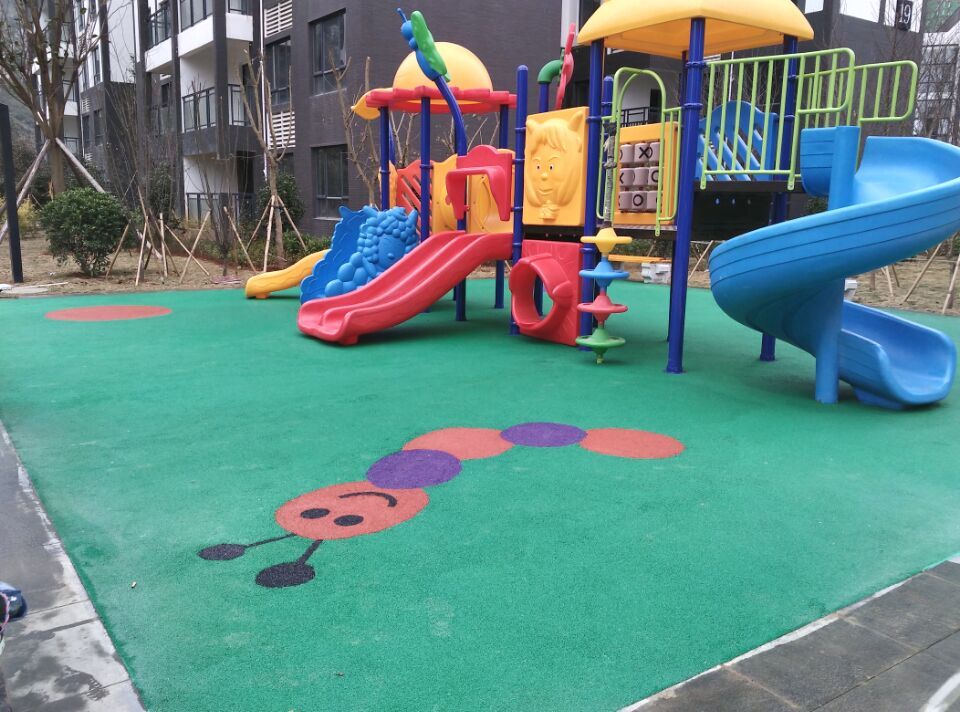 幼儿园塑胶地面